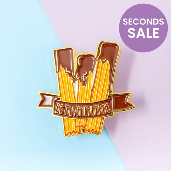 Be Advenchurros Enamel Pin, Seconds Sale