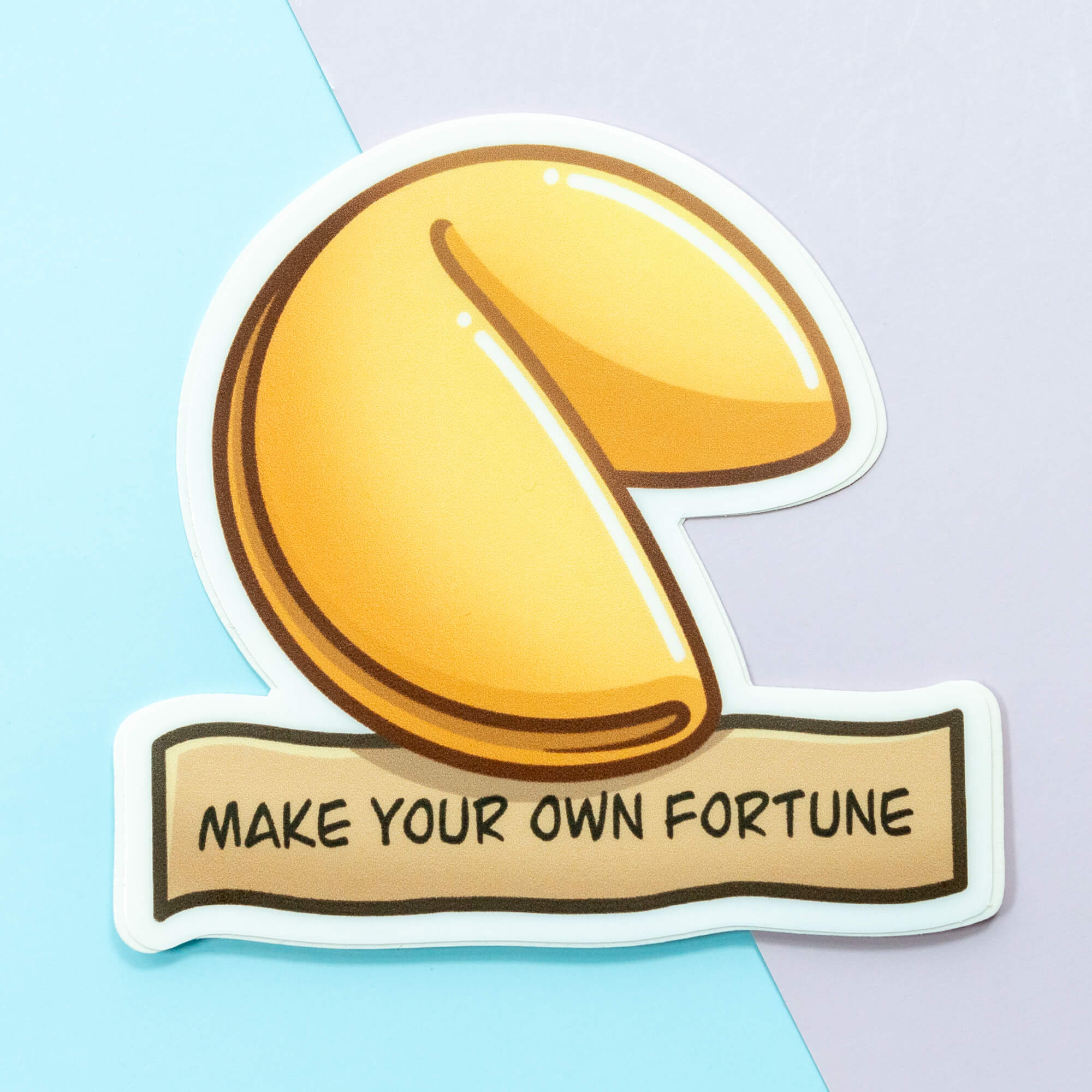 Fortune Sticker Make Your Own Fortune Cookie Vinyl Stickers – Moonmoli