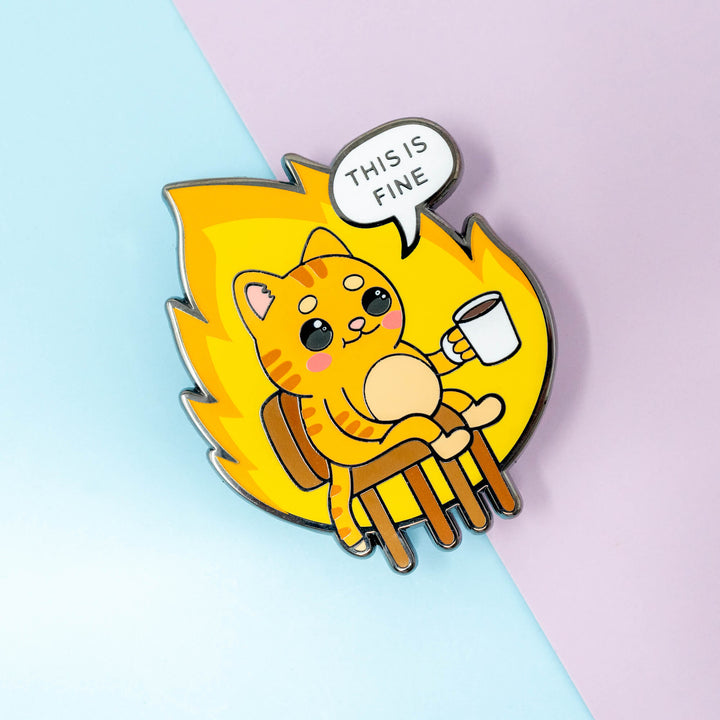 This is Fine Enamel Pin